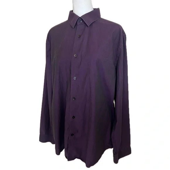 Express 1MX Fitted Men’s Dress Shirt - Picture 5 of 5